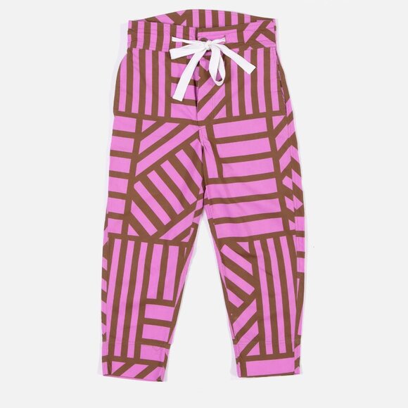 Irregular Sleep Pattern Other - "Irregular Sleep Pattern" High-Waisted 100% Organic Cotton Pyjama Pants-Size 2XL